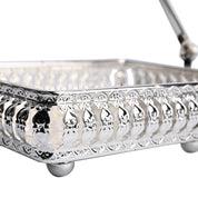 Silver Decorative Basket