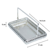 Silver Decorative Basket