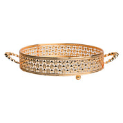 Golden Decorative Basket