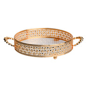 Golden Decorative Basket