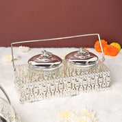 Silver Condiment Set