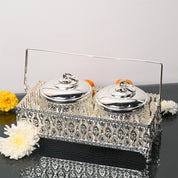 Silver Condiment Set