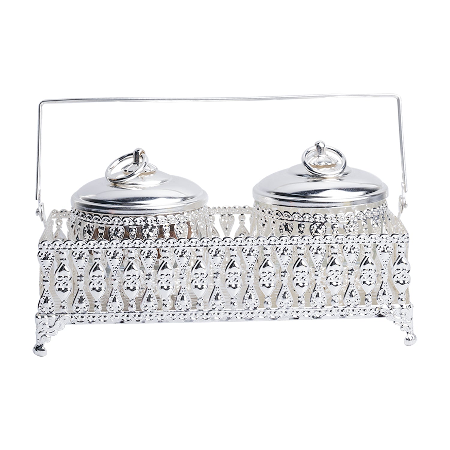 Silver Condiment Set