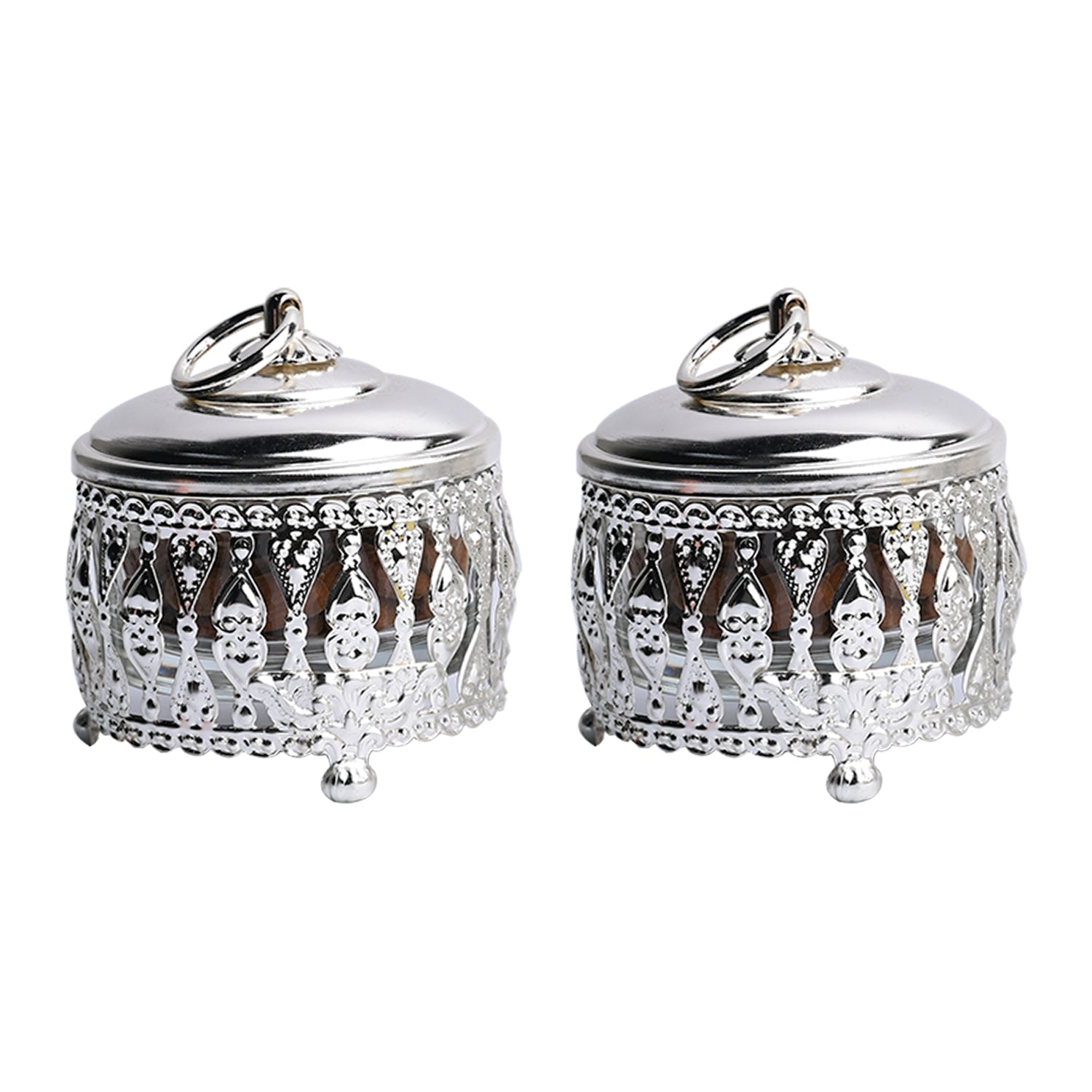 Silver Condiment Set