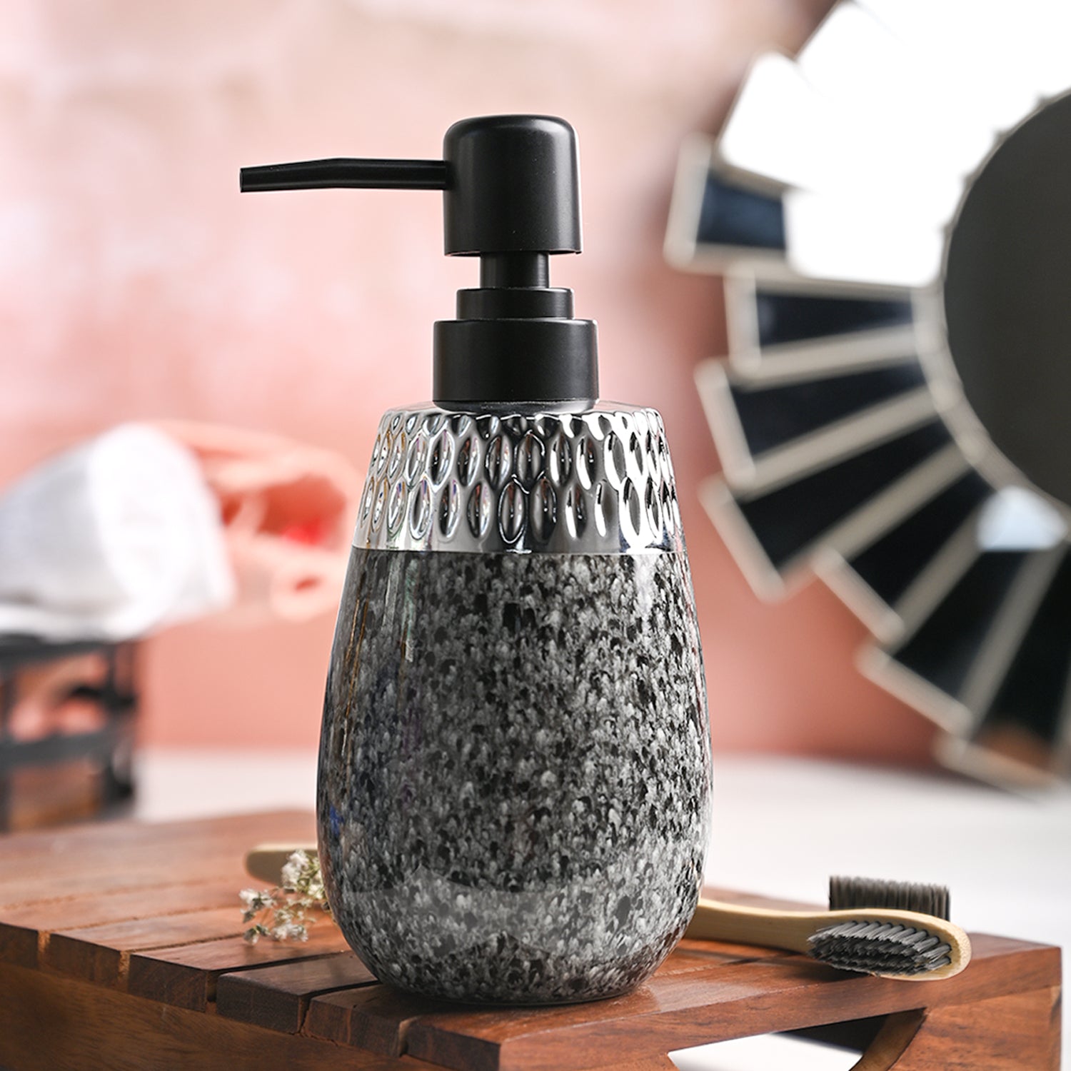 Marble Style Soap Dispenser