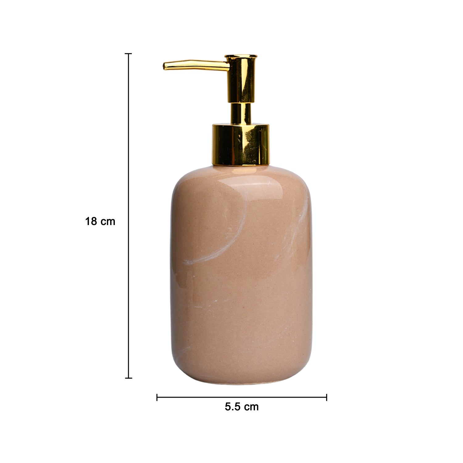 Marble Pattern Soap Dispenser