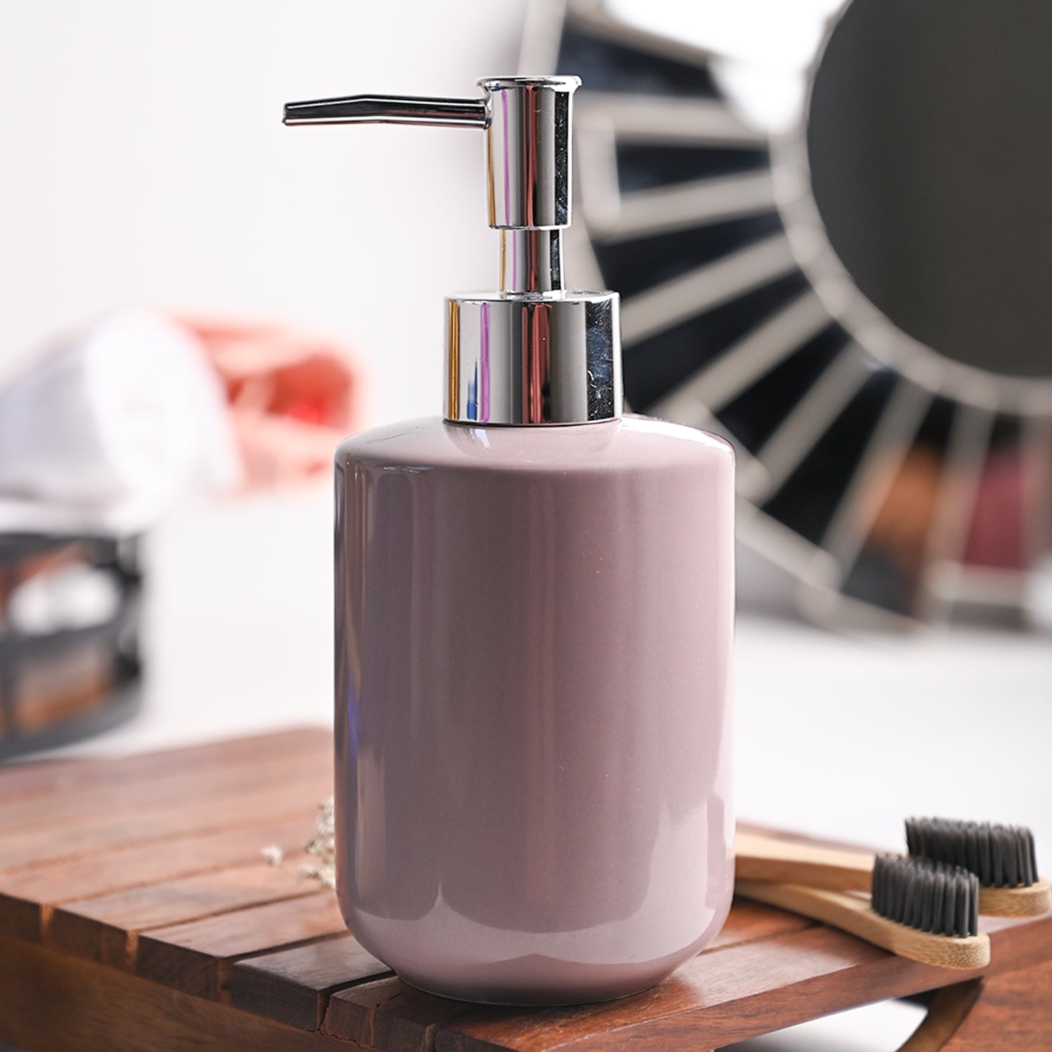 Dusty Pink Soap Dispenser