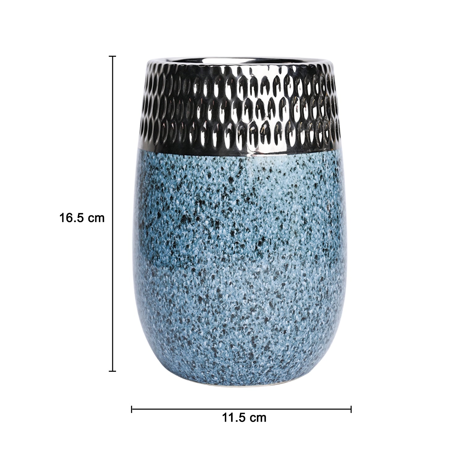 Golden Edge + Ceramic Vase