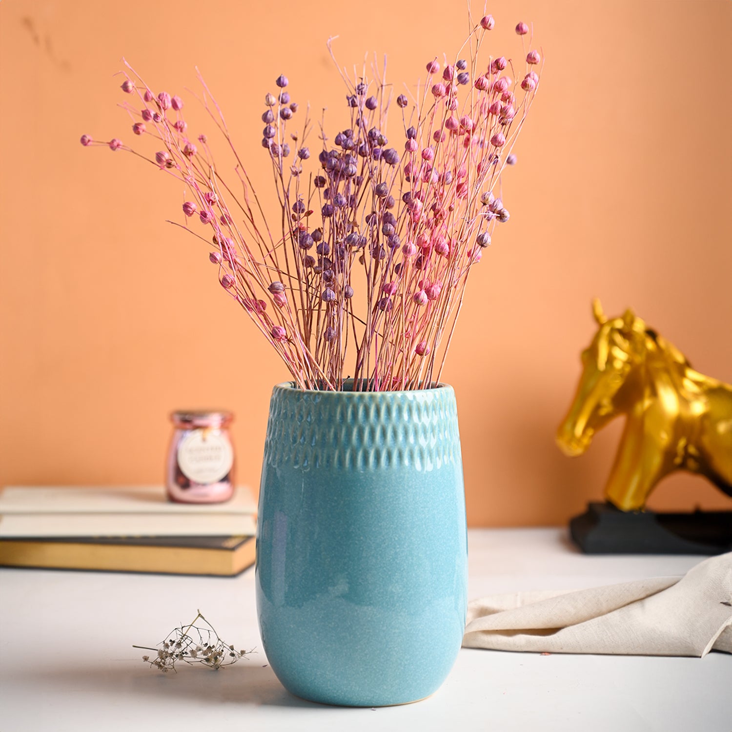 Embossed Vase