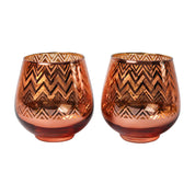 Pink + Golden T-Lite Holders