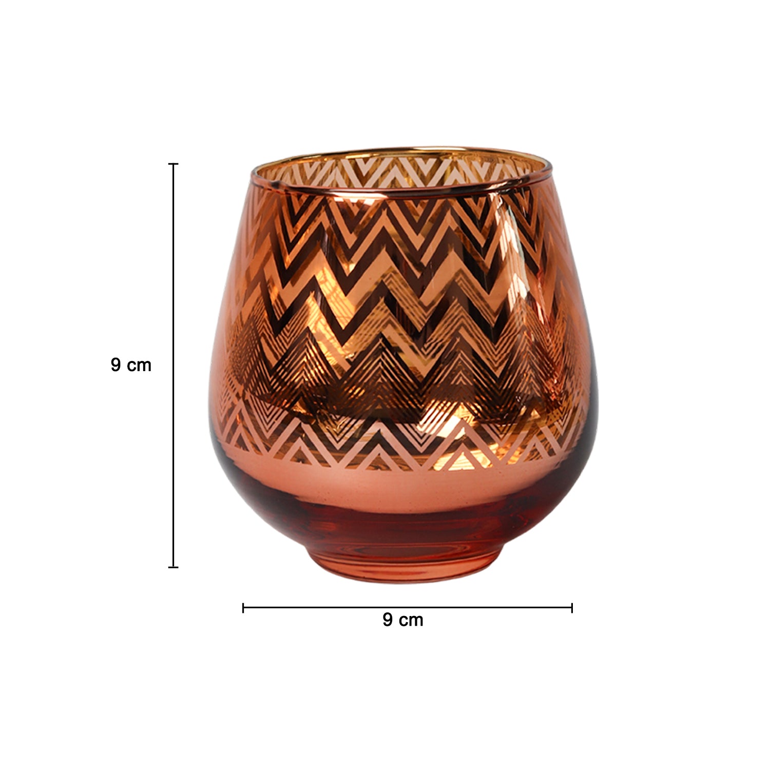 Pink + Golden T-Lite Holders