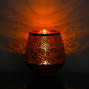 Pink + Golden T-Lite Holders