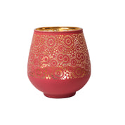 Pink + Golden T-Lite Holders