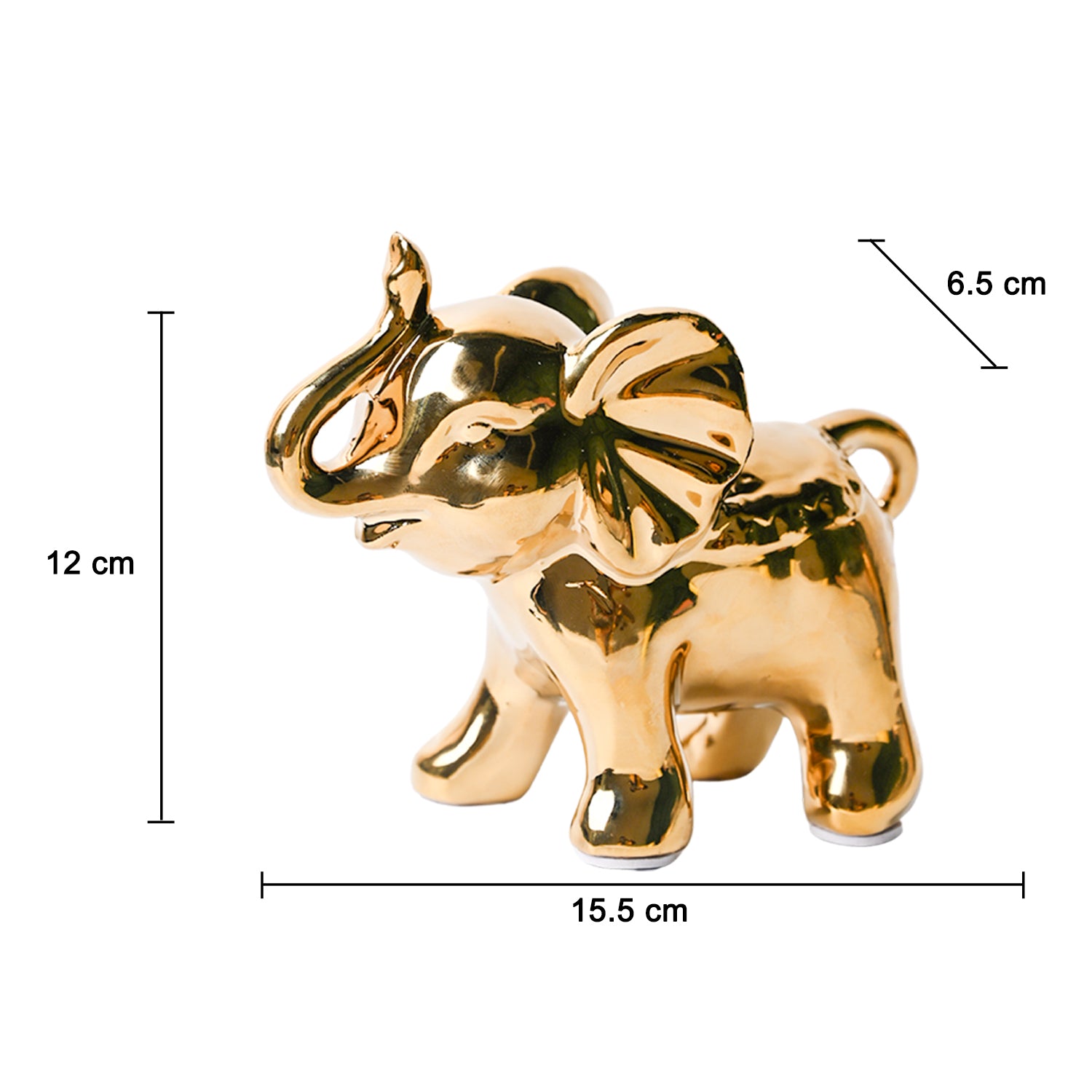 Golden Elephant Statue