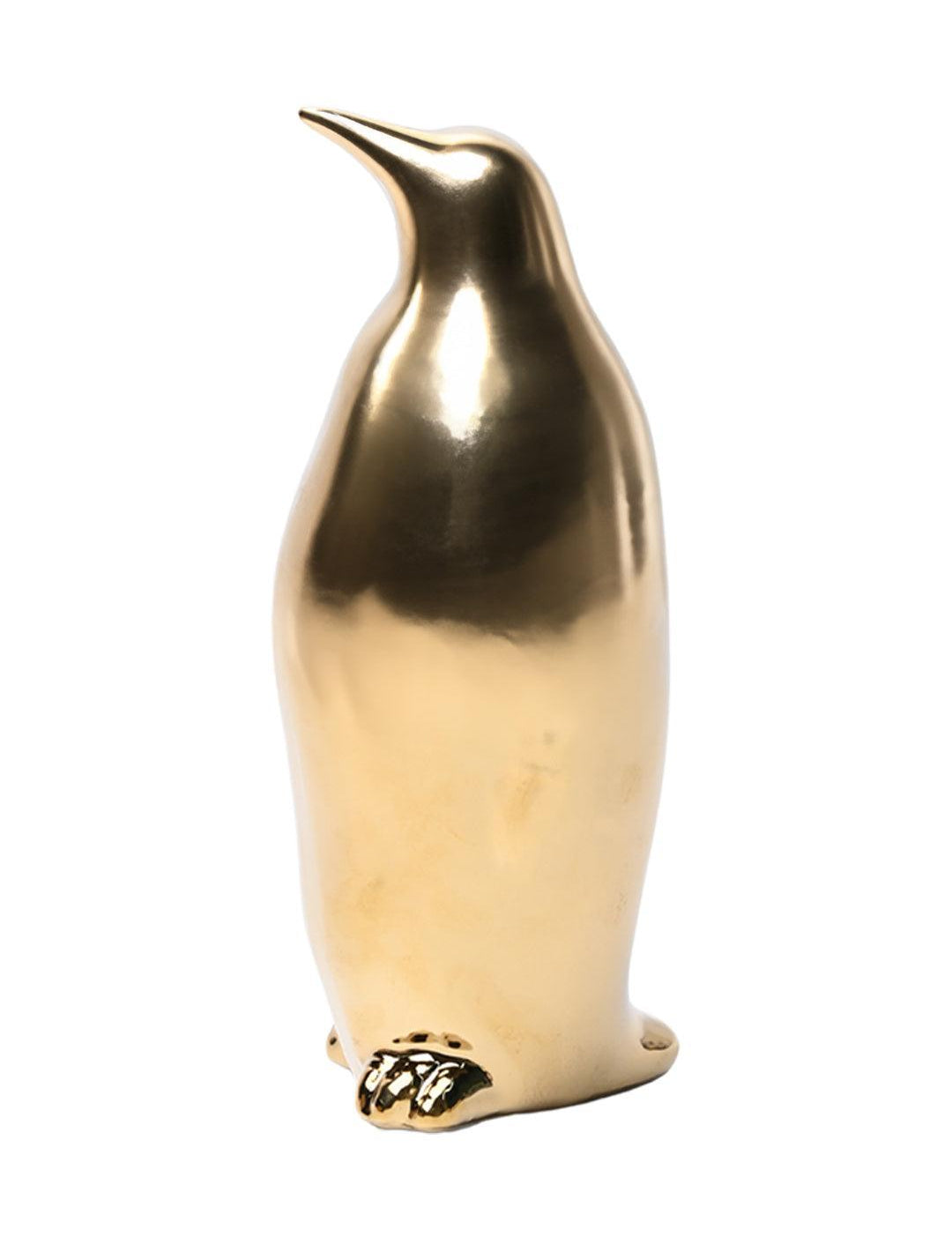 Golden Penguin Statue Figurine - MARKET99