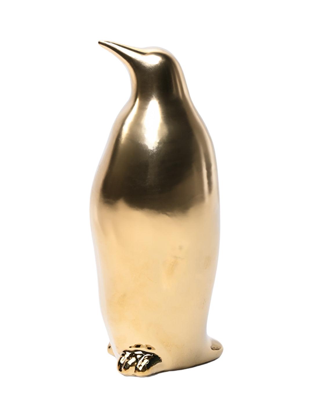 Golden Penguin Statue Figurine - MARKET99