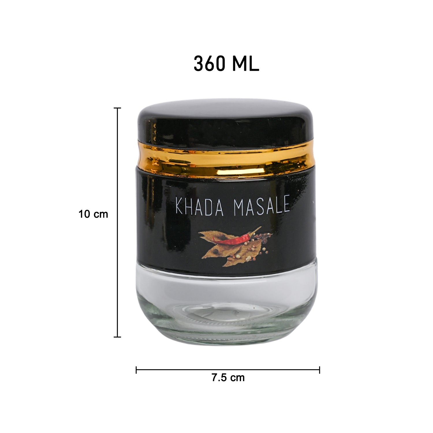 3-Piece Spice Jar Set 360ml