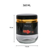 3-Piece Spice Jar Set 360ml