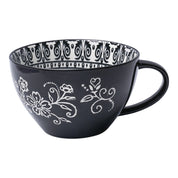 Blue Geometry 480ml Cup