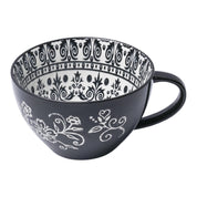 Blue Geometry 480ml Cup