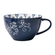 Blue Floral 480ml Cup