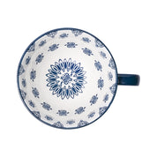 Blue Floral 480ml Cup