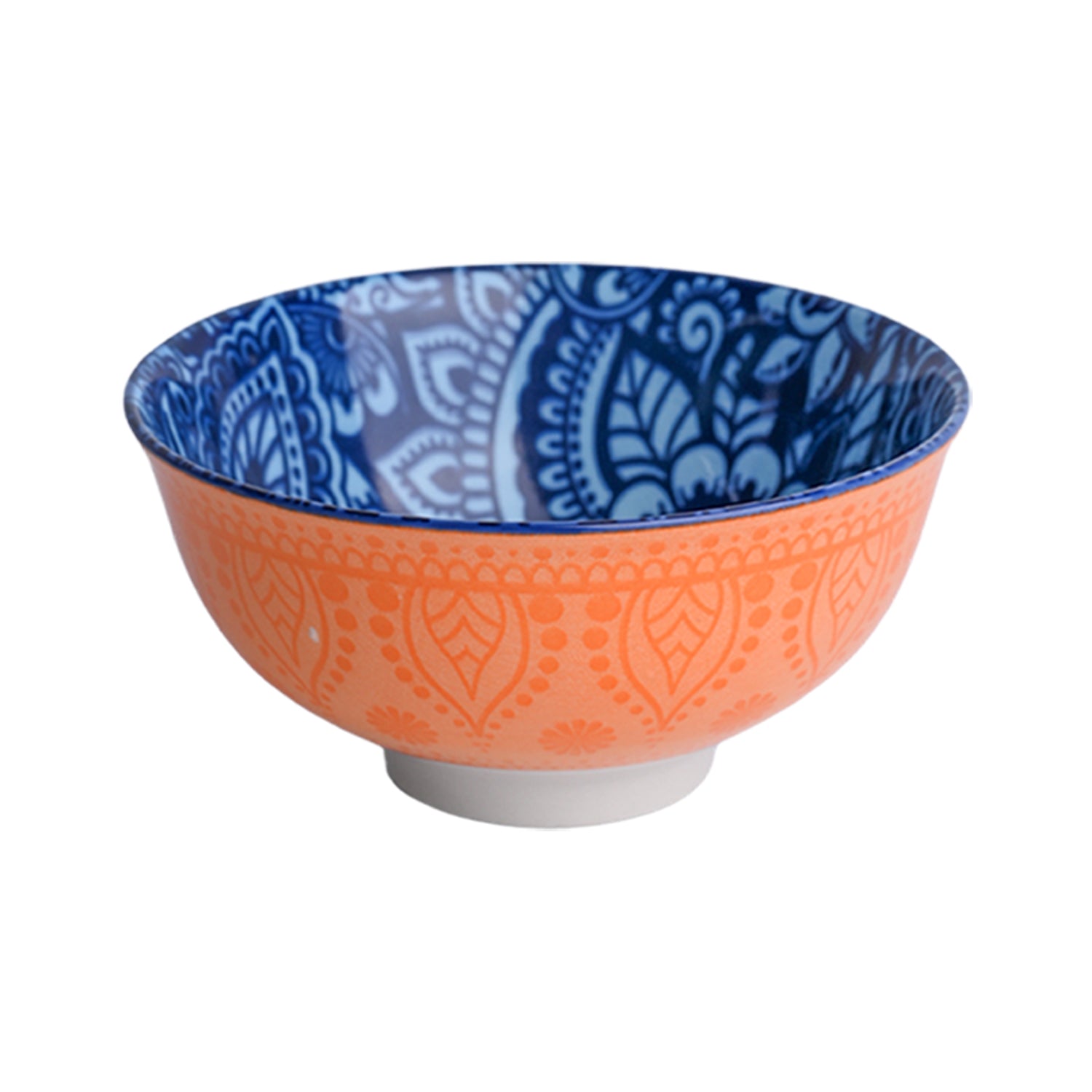 Floral Bowl Set Of 4 (280Ml)