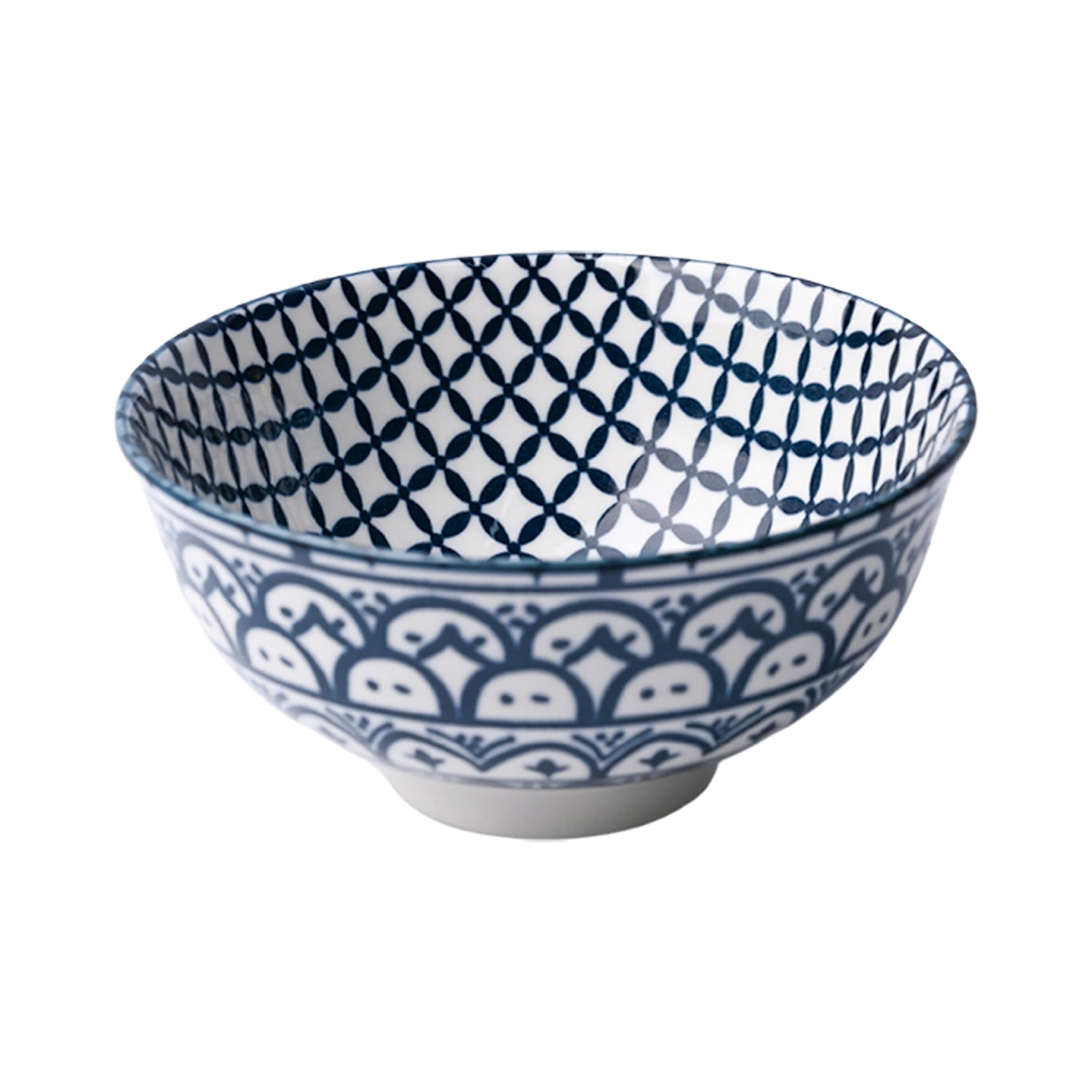 Geomatry Bowl Set Of 4 (280Ml)