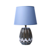 Stylish Light Blue Shade Table Lamp
