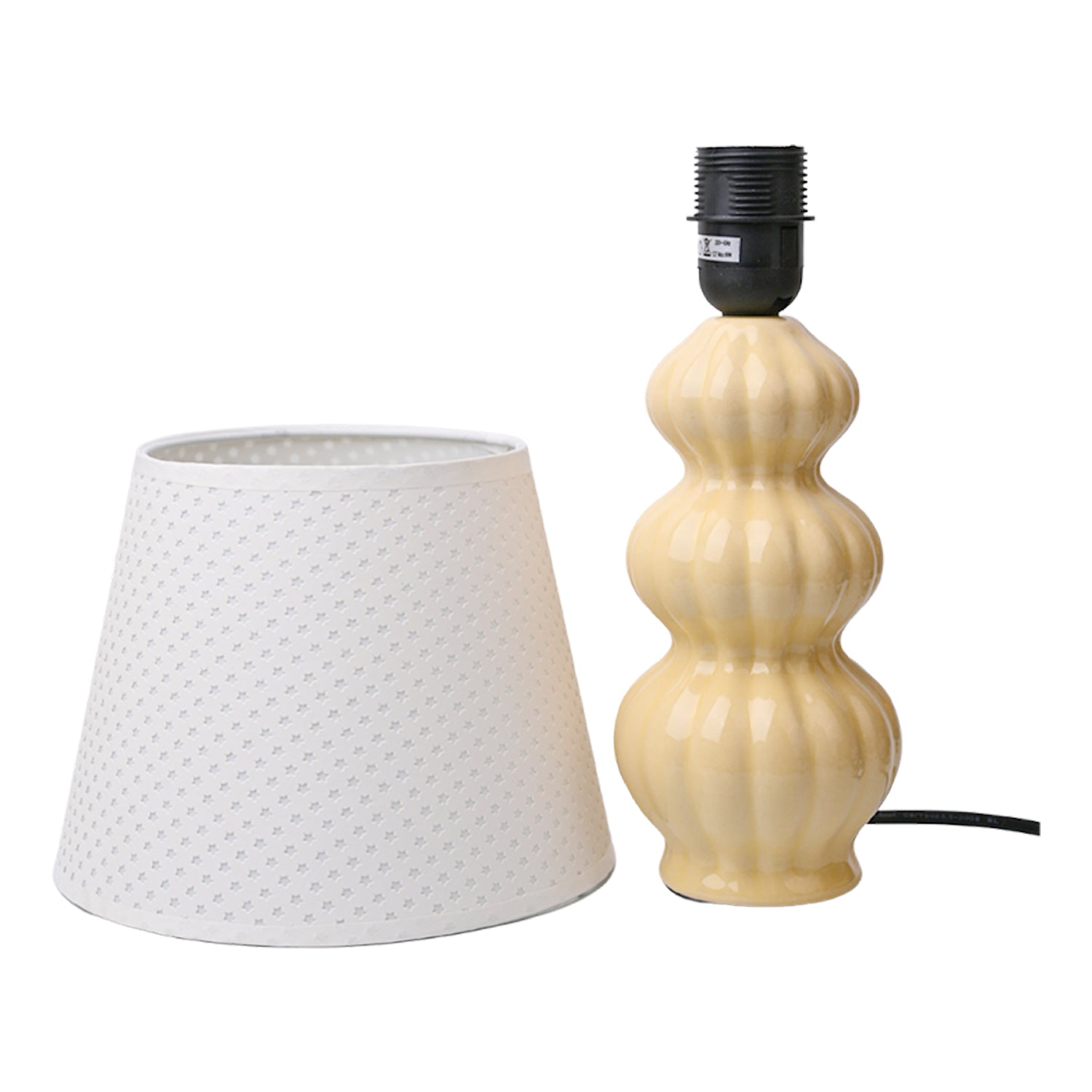 Stylish Light Yellow Table Lamp
