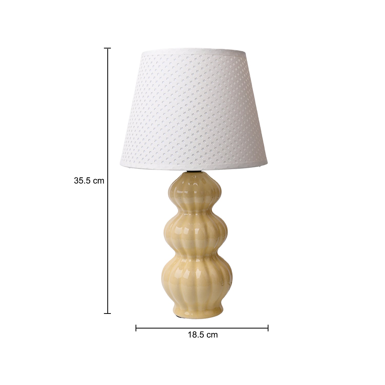 Stylish Light Yellow Table Lamp