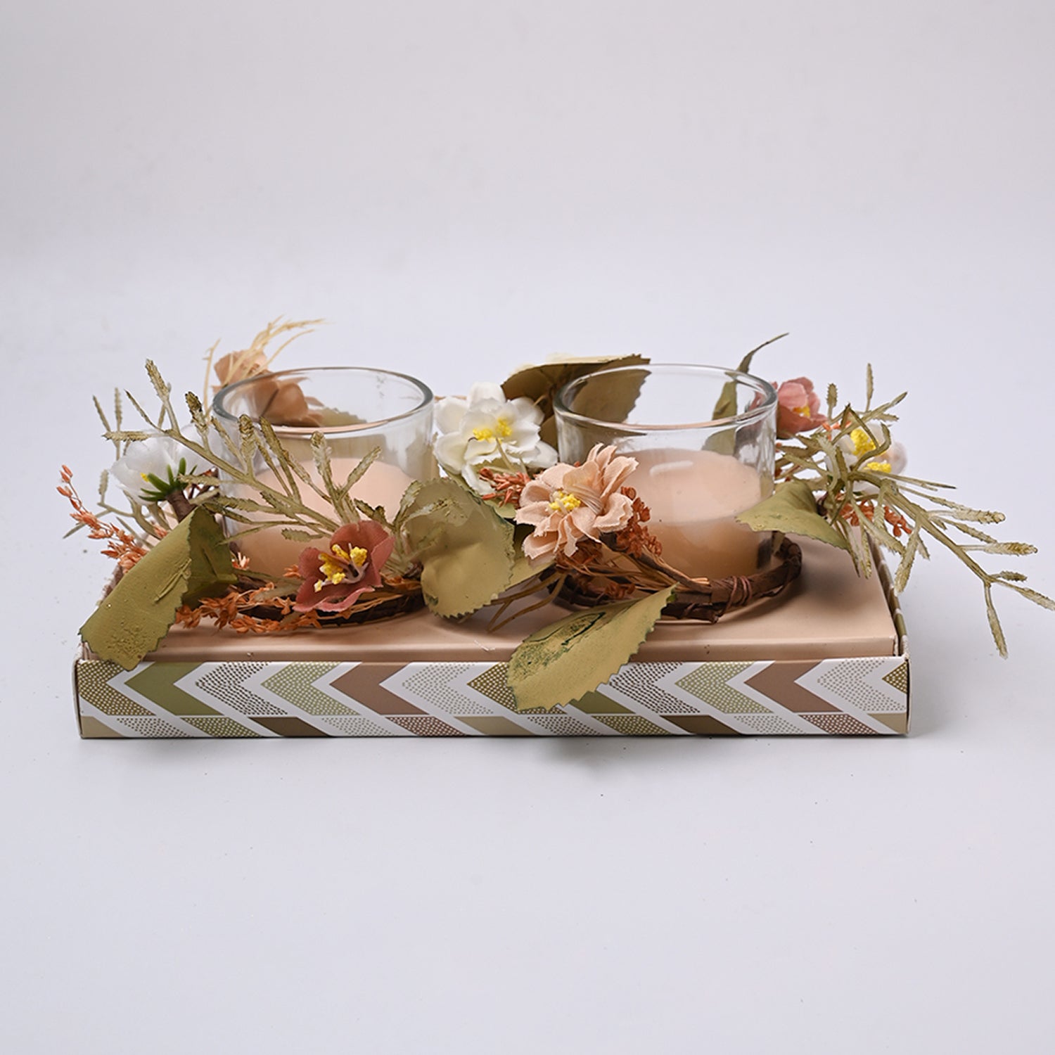 Orange Blossom Scented Candles Pack Of 2