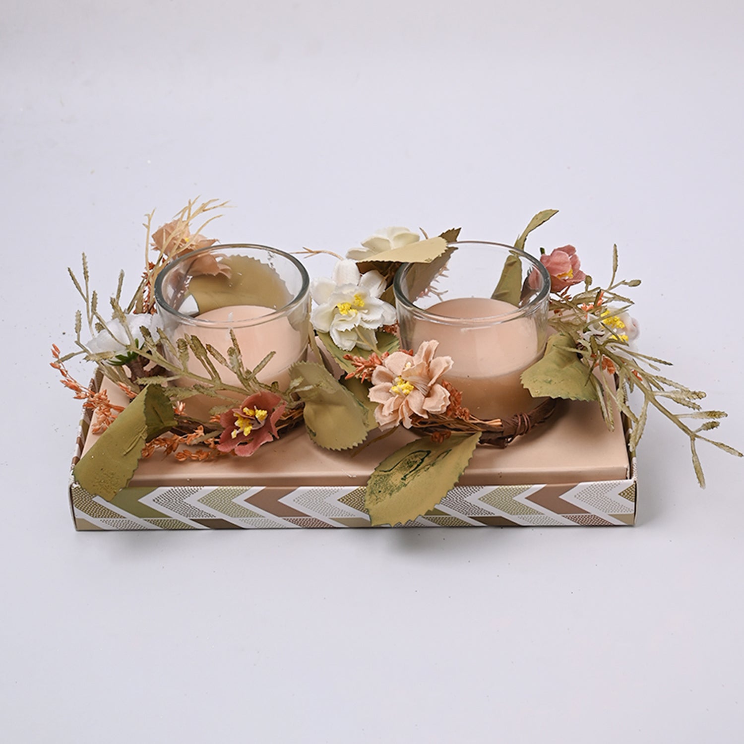 Orange Blossom Scented Candles Pack Of 2