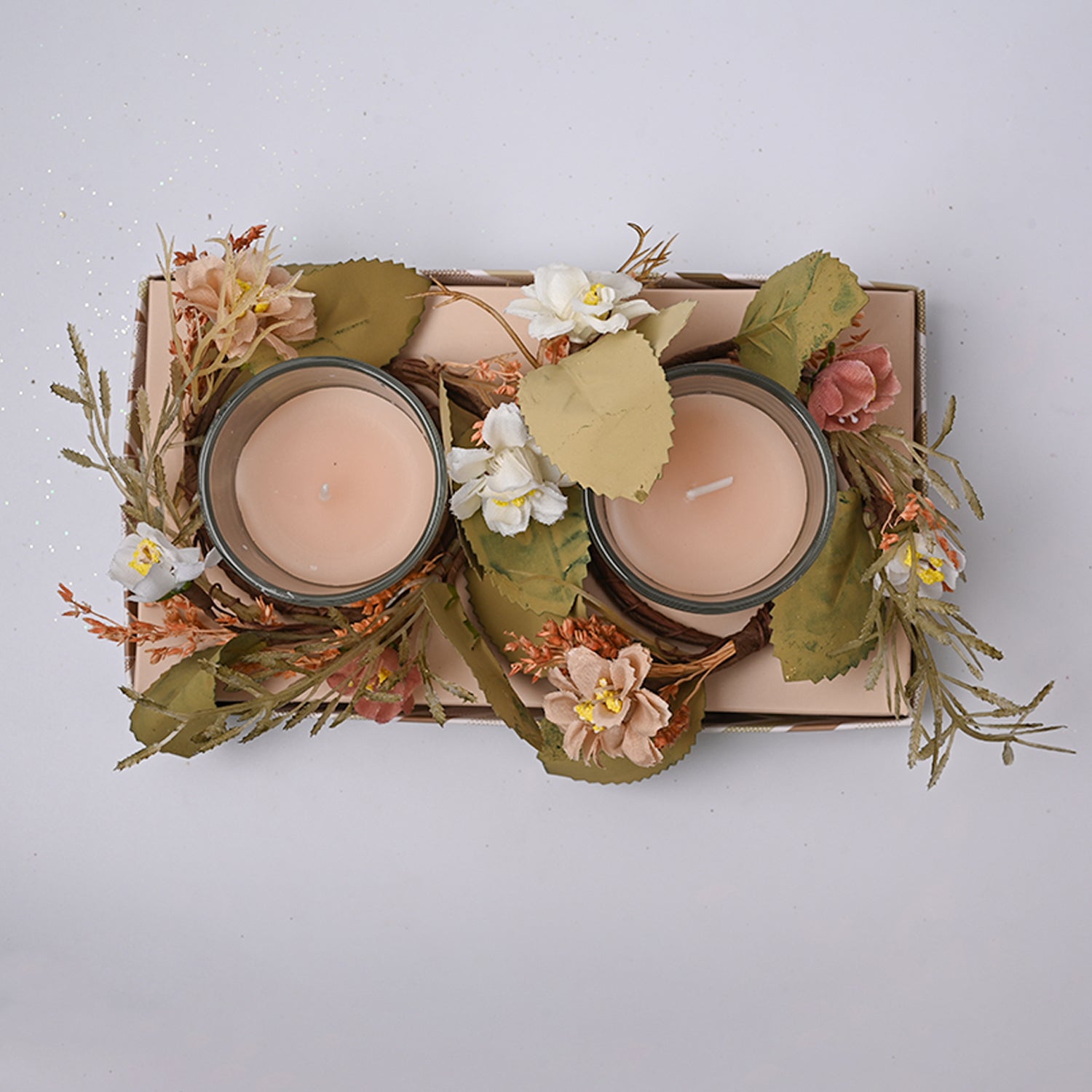 Orange Blossom Scented Candles Pack Of 2