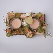 Orange Blossom Scented Candles Pack Of 2