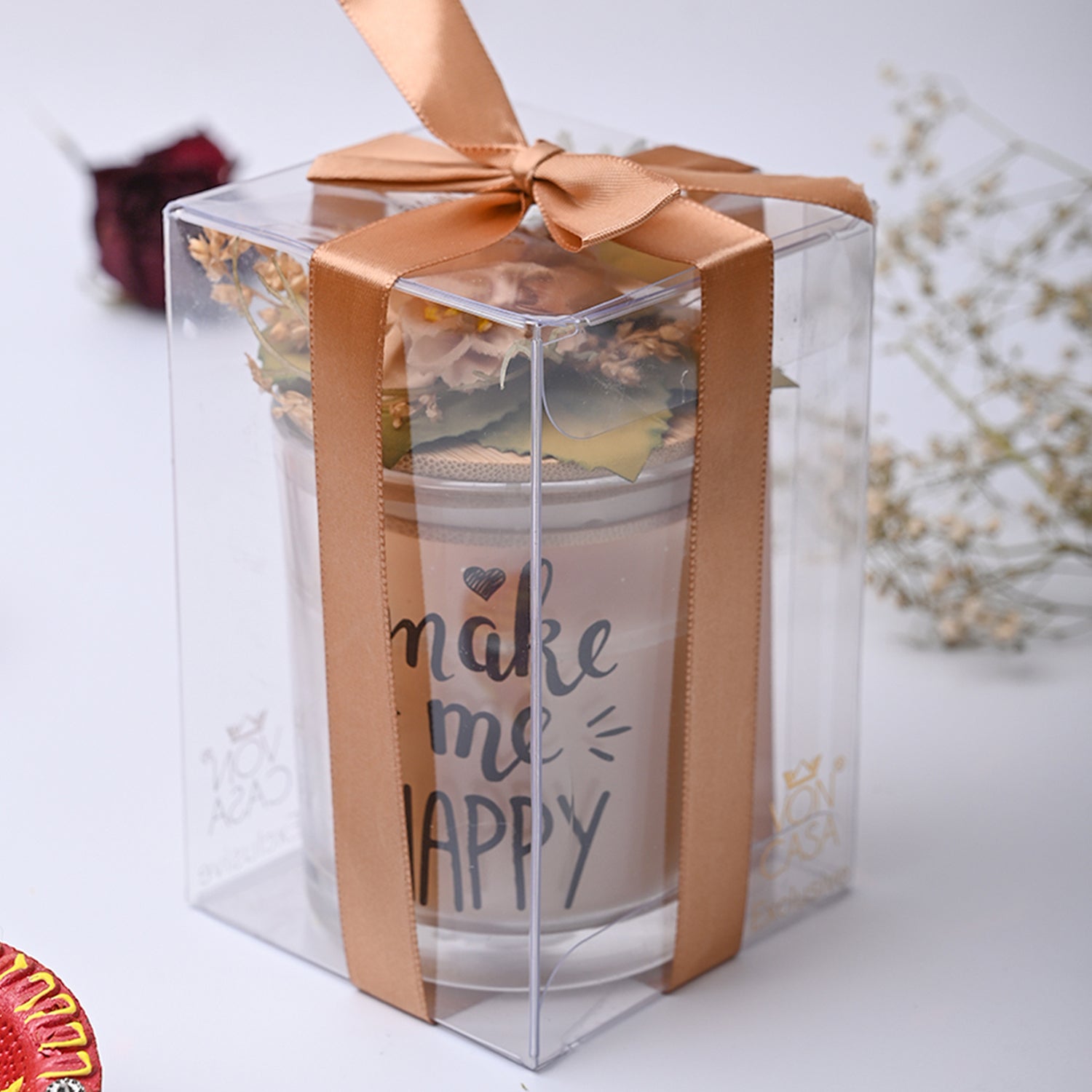 Orange Blossom Scented Candle
