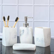 Stylish Ivory Bathroom Set 4 Pcs