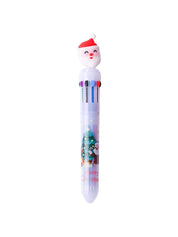 Christmas Ball Pen Set Of 3 Pcs (Assorted) - Santa Claus Bobble Head - MARKET99