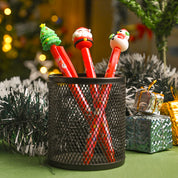 Christmas Tree Ball Pen Set Of 3 Pcs (Assorted)