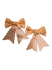 Christmas Bow Set Of 4 Pcs (Assorted) - MARKET99