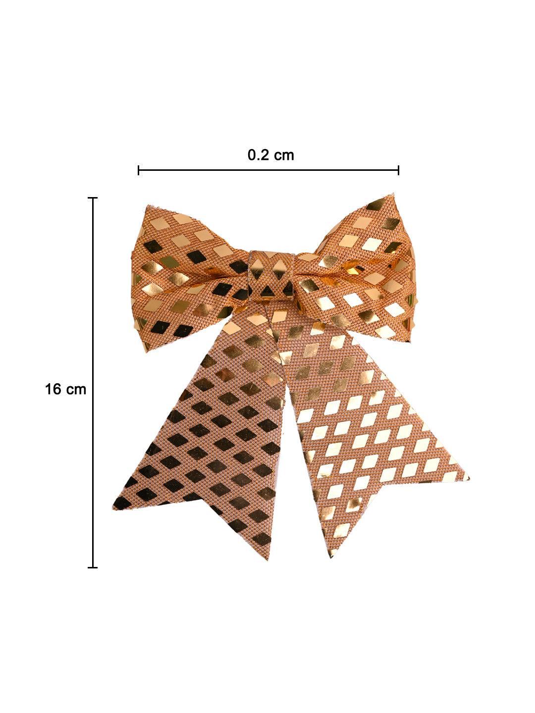 Christmas Bow Set Of 4 Pcs (Assorted) - MARKET99