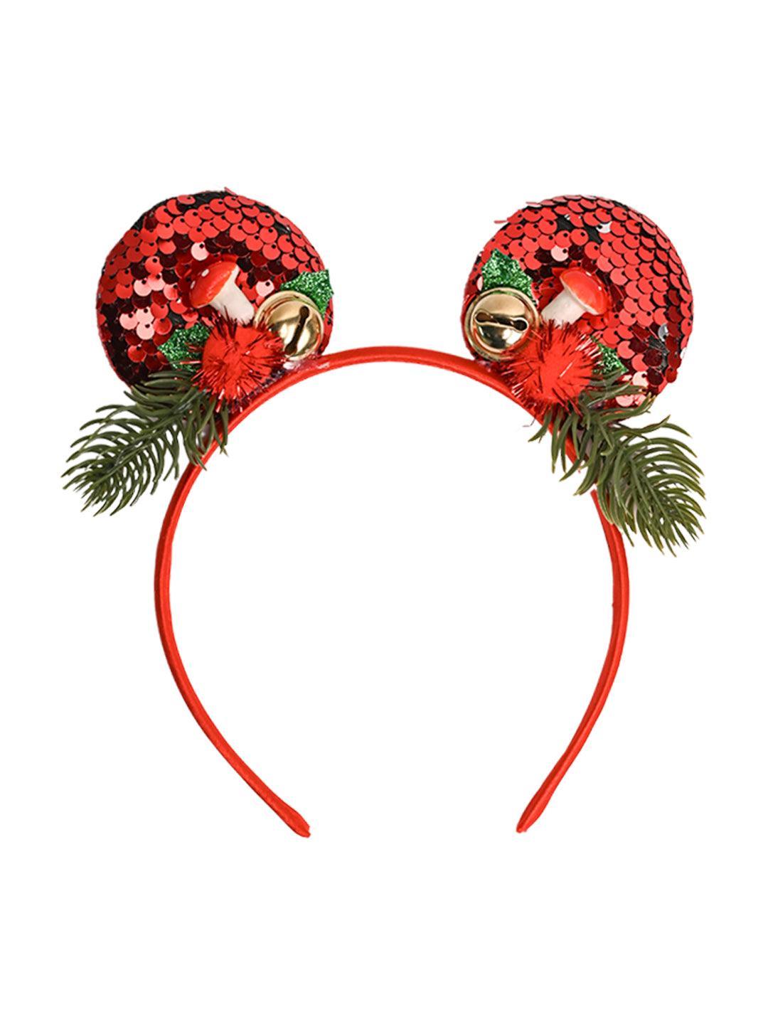 Christmas Mickey Headband Set Of 2Pcs (Assorted) - MARKET99