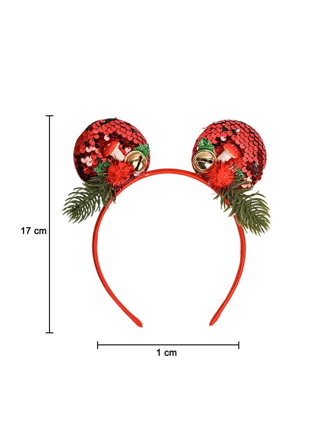 Christmas Mickey Headband Set Of 2Pcs (Assorted) - MARKET99