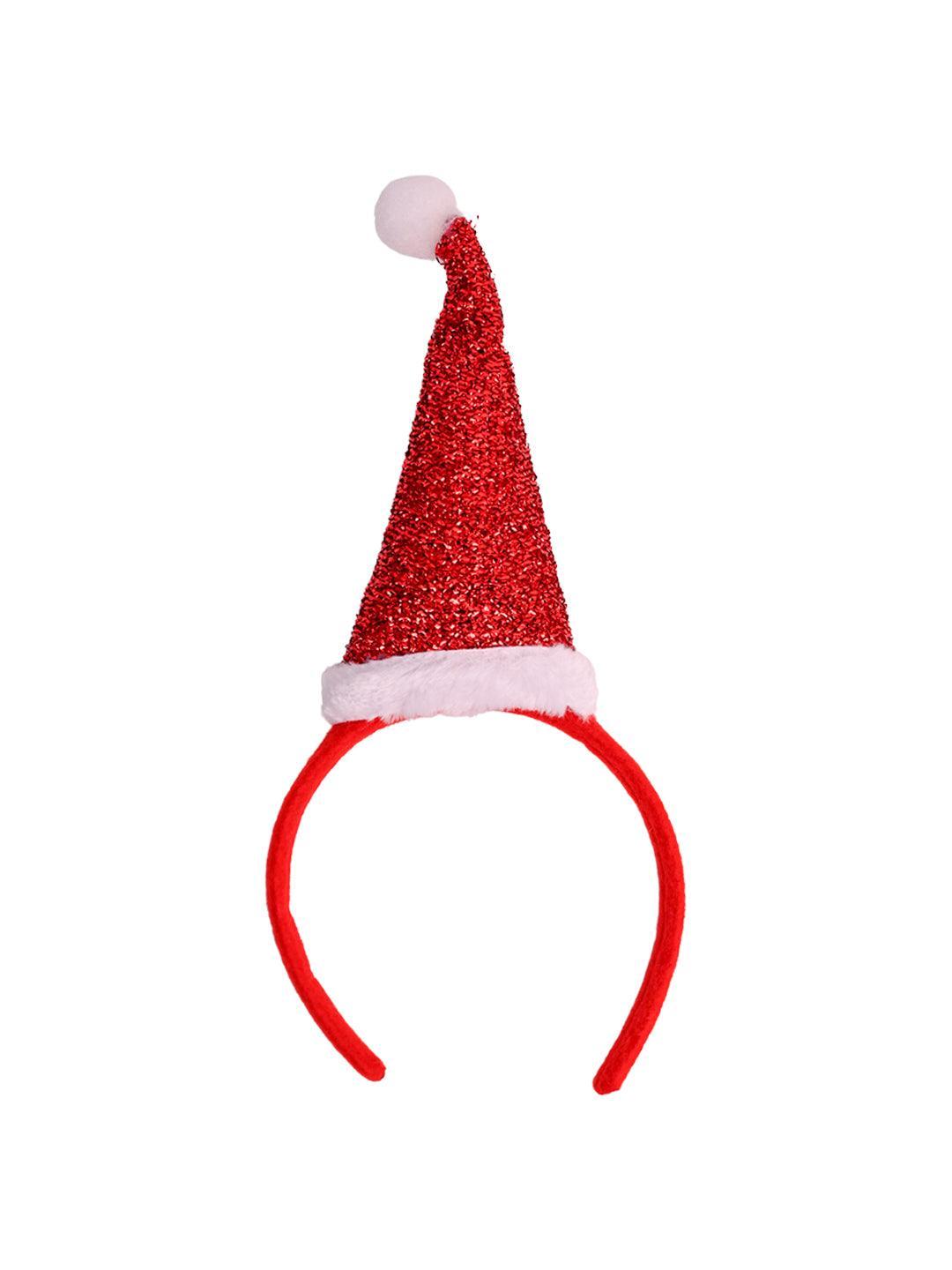 Christmas Santa Cap Headband Set Of 2Pcs (Assorted) - MARKET99