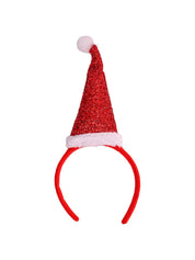 Christmas Santa Cap Headband Set Of 2Pcs (Assorted) - MARKET99