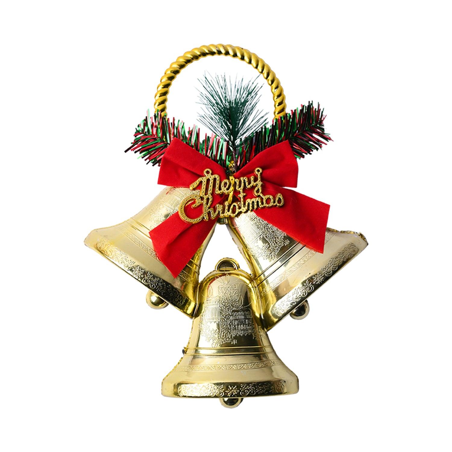 Christmas Bells Decorations (Set Of 2, Assorted) - MARKET99