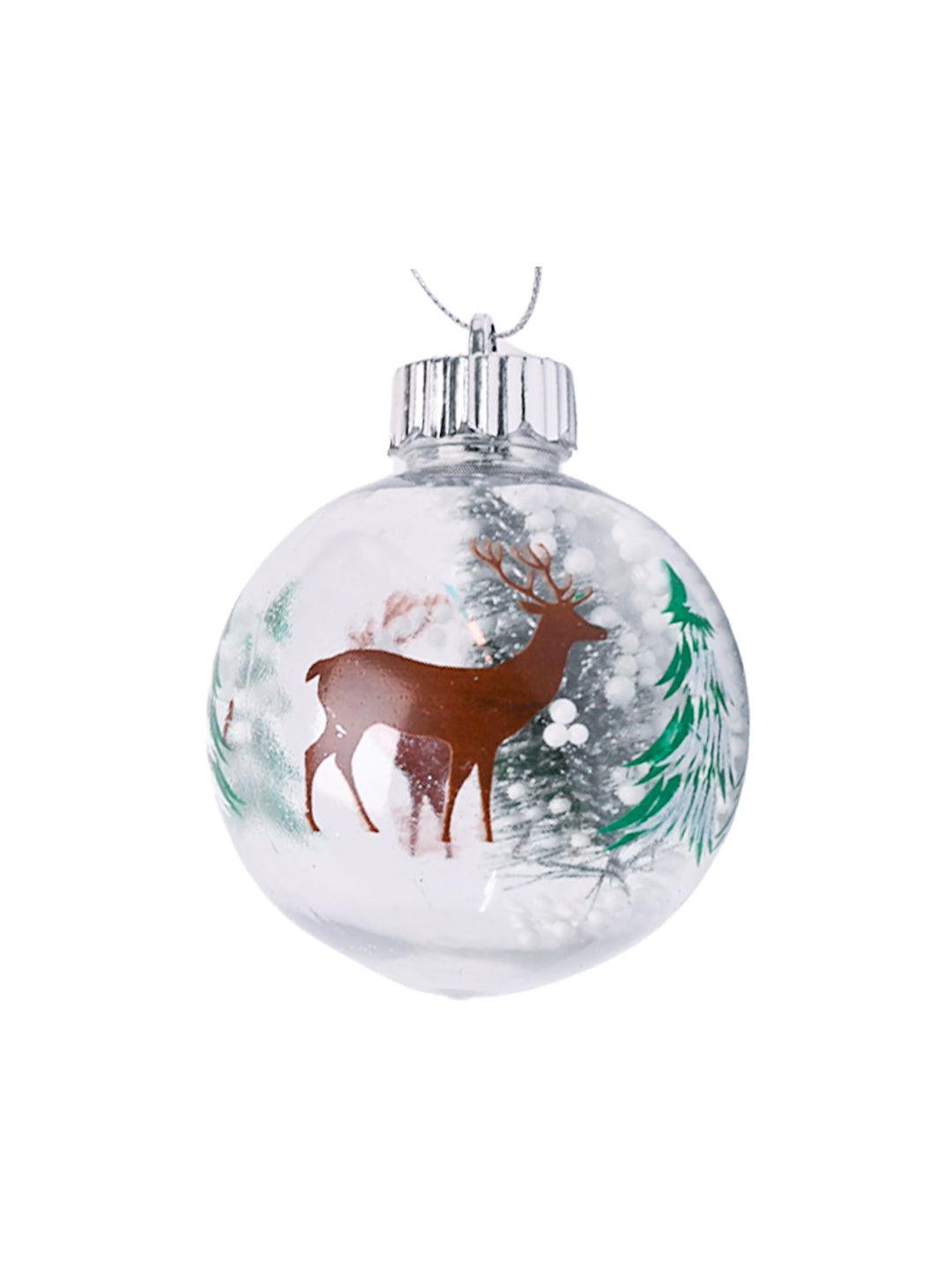 Christmas Hanging Balls Set Of 2 Pcs (Assorted) - MARKET99