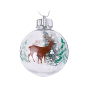 Christmas Hanging Balls Set Of 2 Pcs (Assorted) - MARKET99