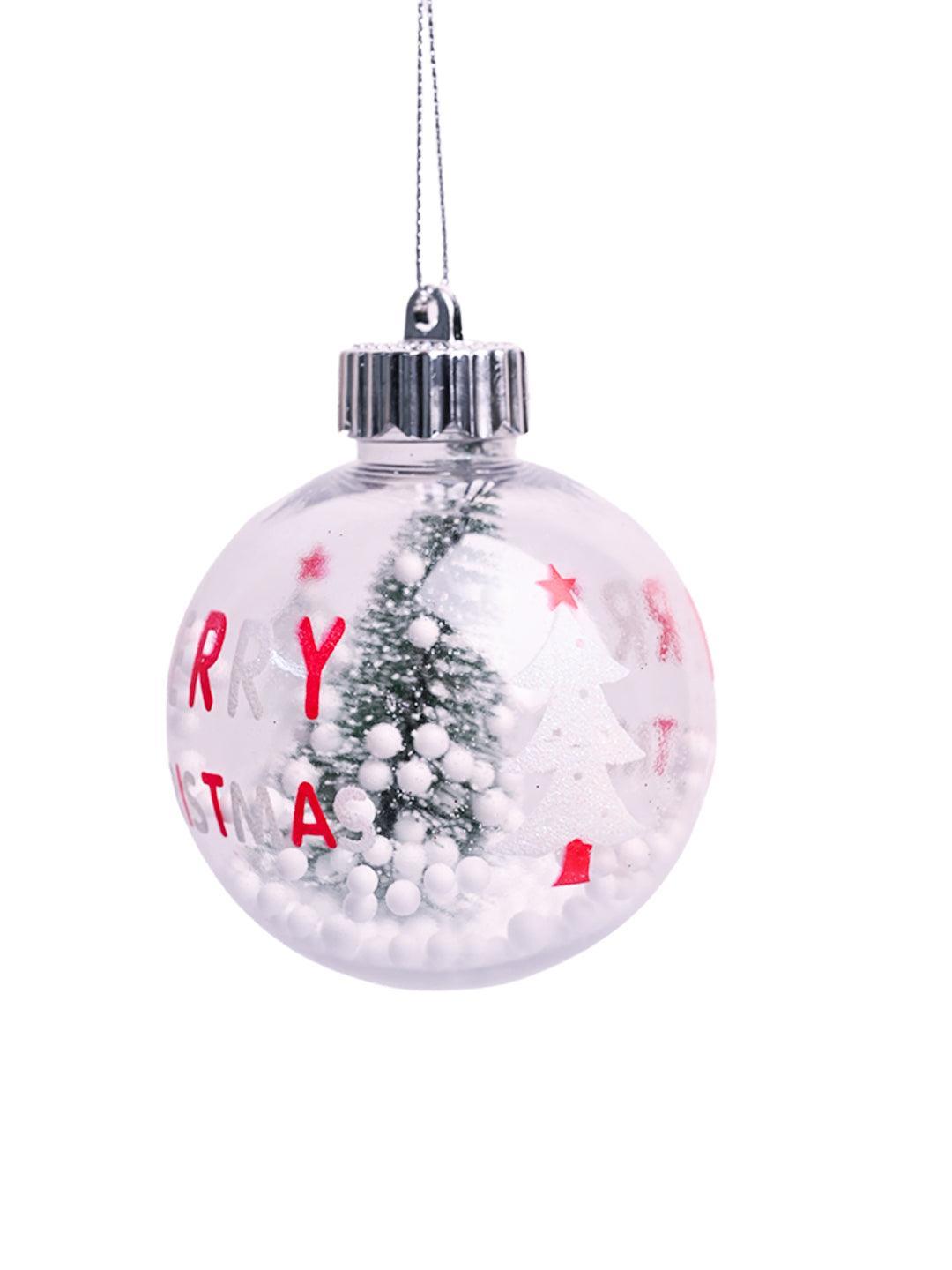 Christmas Hanging Balls Set Of 2 Pcs (Assorted) - MARKET99