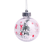 Christmas Hanging Balls Set Of 2 Pcs (Assorted) - MARKET99